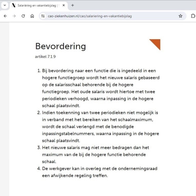 Definitie bevordering na opleidingstracject - Persoonlijke financiën ...