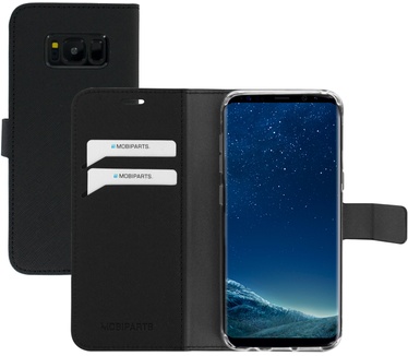 Mobiparts Saffiano Wallet Case Samsung Galaxy S8 Black