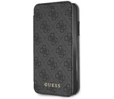 Guess 4G Charms Book Case voor Apple iPhone XR (6.1'') - Grijs  Grijs