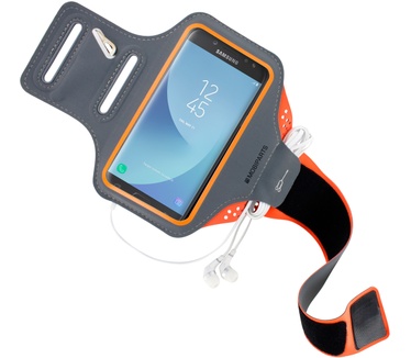 Mobiparts Comfort Fit Sport Armband Samsung Galaxy J5 (2017) Neon Orange