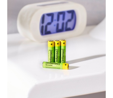 Intenso HR03 NiMH Energy Eco 1000mAh 4er Blister - Micro (AAA) - 1.000 mAh