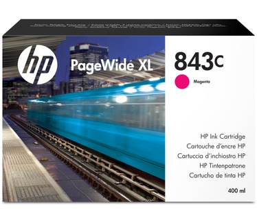 HP 843C PageWide XL magenta inktcartridge, 400 ml