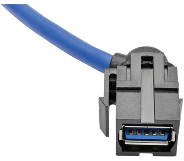 Tripp-Lite U324-003-KJ Blauw, Zwart