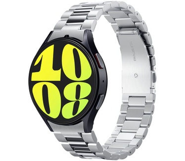 Spigen Modern Fit Band Zilver Samsung Galaxy Watch 7 40mm/7 44mm/6 Classic 43mm/6 Classic 47mm/6 40mm/6 44mm