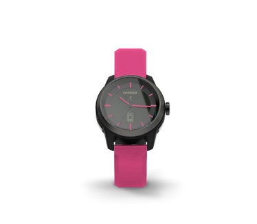 Cookoo watch - Roze (Apple, Samsung iPad (najaar 2012), iPad Mini, iPhone 4(S), iPhone 5)