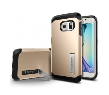 Spigen Tough Armor Samsung Galaxy S6 edge Case - SGP11431 - Champagne Gold