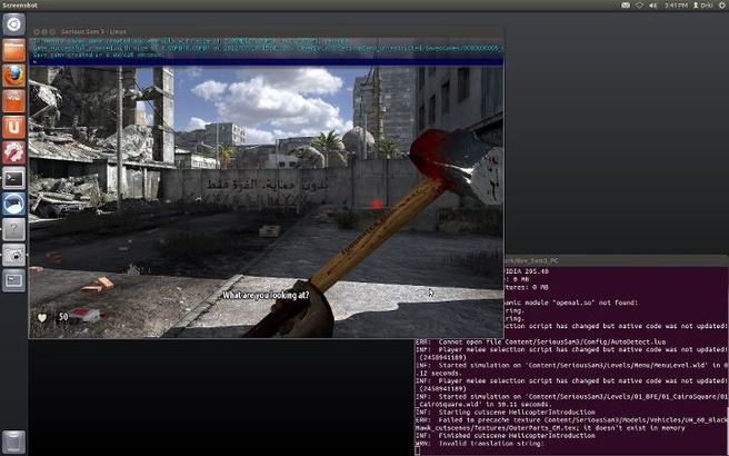 Serious Sam 3: BFE op Linux