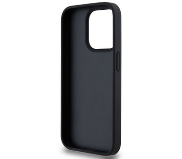 DKNY Checkered Printed Stripe Back Case - iPhone 15 Pro - Zwart Zwart