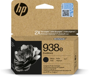 HP 938e EvoMore originele zwarte inktcartridge