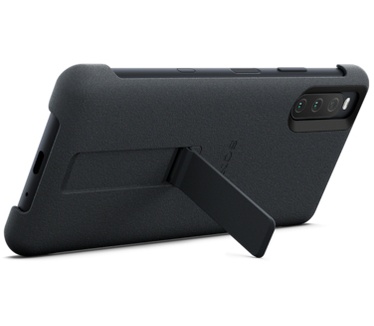 Sony Style Cover With Stand For Xperia 10 III Zwart