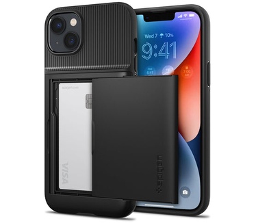 Spigen iPhone 6.7In Slim Arm CS Blck