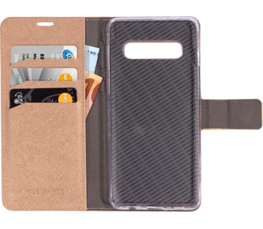 Mobiparts Saffiano Wallet Case Samsung Galaxy S10 Copper