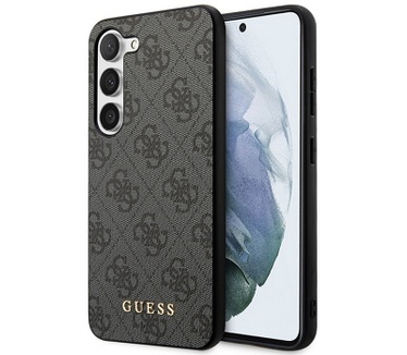 Guess 4G Back Case - Samsung Galaxy S24 Plus (S926) - Grijs Grijs