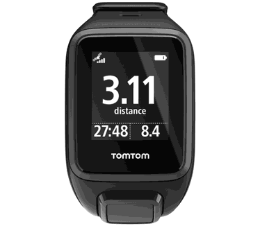 TomTom SPARK GPS FITNESS WATCH BLACK- S