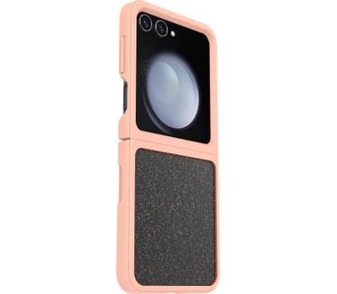 Otterbox Thin Flex Series voor Galaxy Z Flip5, Sweet Peach (Peach/Stardust)