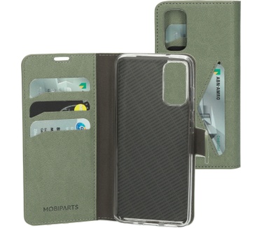 Mobiparts Classic Wallet Case Samsung Galaxy S20 Stone Green