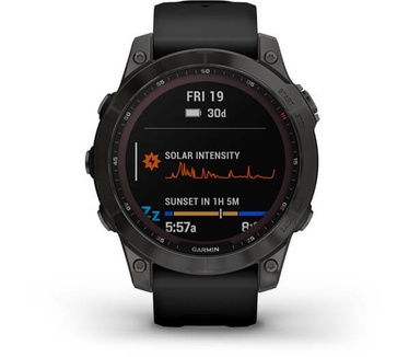 Garmin fēnix 7 Sapphire Solar Zwart (Zwart)