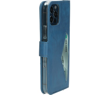 Mobiparts Classic Wallet Case Apple iPhone 12/12 Pro Steel Blue