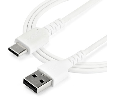 Startech.com USB 2.0 naar USB-C kabel 1m wit Wit