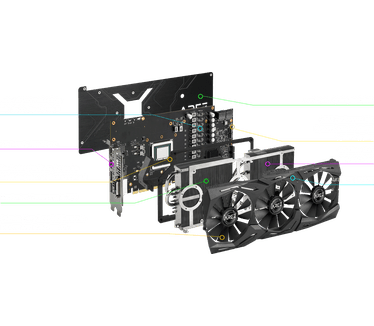 Asus Arez Strix Radeon RX Vega64 OC Edition 8GB GDDR5