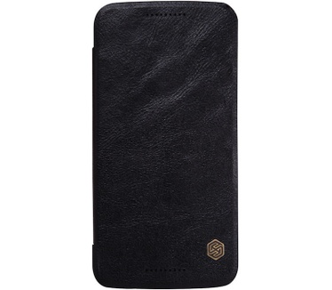 Nillkin Qin PU Leder Book Case voor Motorola Moto X Style - Zwart