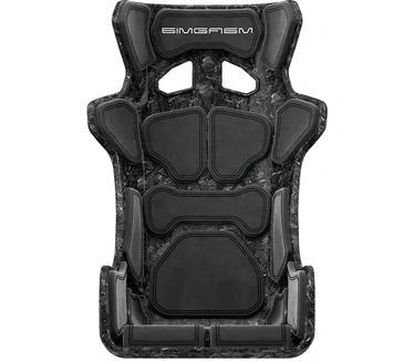SIMGASM SIMGASM Atlas Gran Turismo - Carbon-look, zwarte kussens