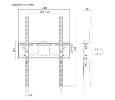 Gembird WM-75T-03