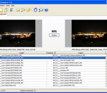 Image Comparer 3.0 screenshot (410 pix)