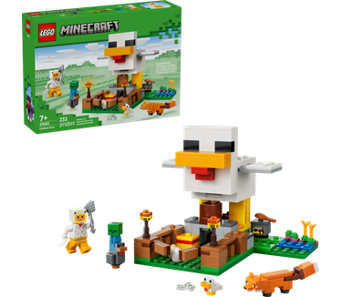 LEGO Minecraft Kippenboerderij