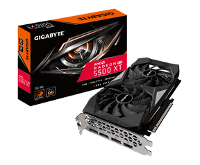Gigabyte RX 5500XT-videokaarten