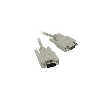 CablesToGo 3m HD15 M/F SVGA Cable