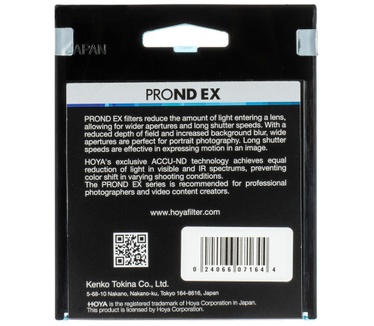 Hoya PRO ND EX 64 Filter