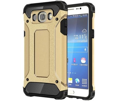 Samsung Galaxy J5 (2016) Hybride Hoesje Goud Goud