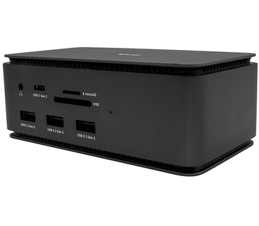 i-tec USB4 Metal Docking station Dual 4K HDMI DP with Power Delivery 80 W + i-tec Universal Charger 112 W