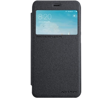 Nillkin New Sparkle S-View Book Case voor Xiaomi Redmi 4X - Zwart