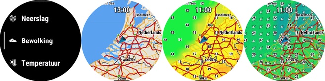 Garmin epix Pro weerwidget