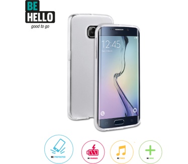 BeHello Samsung Galaxy S6 Edge Gel Case Transparent