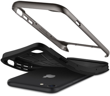 Spigen Apple iPhone 8 Hoesje Neo Hybrid Herringbone  Grijs