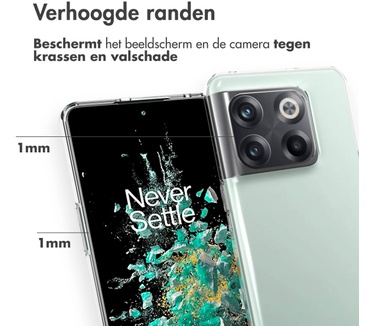Accezz Clear Backcover OnePlus 10T - Transparent