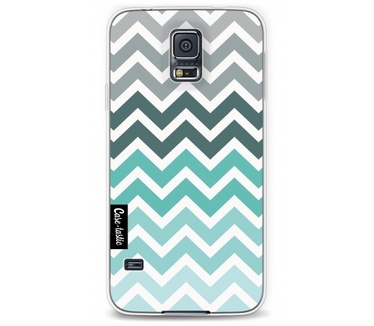 Casetastic Softcover Samsung Galaxy S5 - Tiffany Fade Chevron