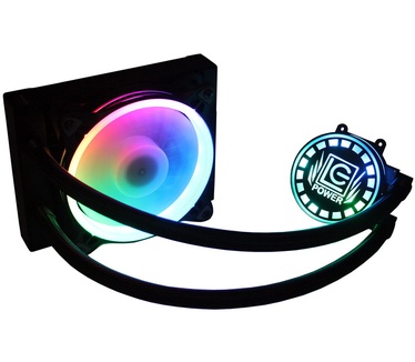 LC-Power CPC 1155/AM4 LC-CC-120-LiCo-ARGB liquid 120mm, 1150/1151/1156/1366/2011/2066A,FM2,AM3,AM2 (LC-CC-120-LICO-ARGB)