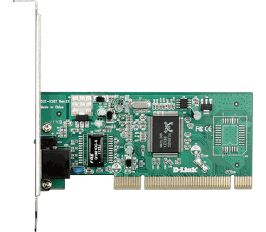 D-Link DGE-528T Gigabit twisted pair adapter, PCI