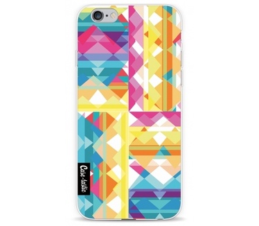 Casetastic Softcover Apple iPhone 6S - Triangle Checker