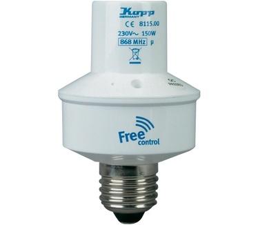 Free-control Draadloze fitting E27