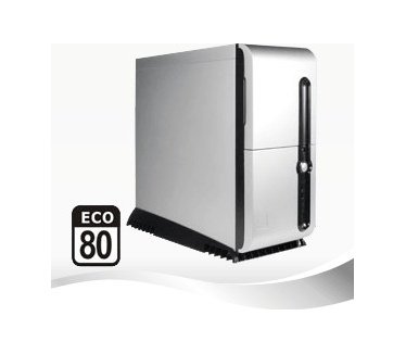 Arctic Cooling Silentium T2 Eco 80 Zilver, Zwart