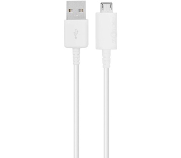 Samsung Originele Micro USB-Data + oplaadkabel 120 cm - Wit
