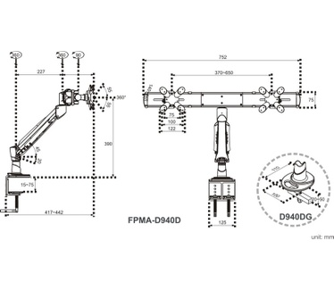Newstar FPMA-D940DWHITE