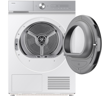 Samsung 9KG BESPOKE SilentDry Droger 8000-serie - Wit en grijs