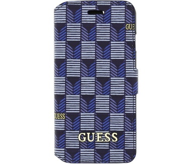 Guess Jet Set Folio Book Case for Apple iPhone 6(S) 4,7" - Blue