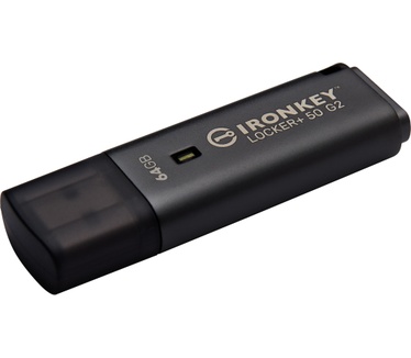 Kingston 64GB IronKey Locker Plus 50 G2, FIPS 197, AES-256
